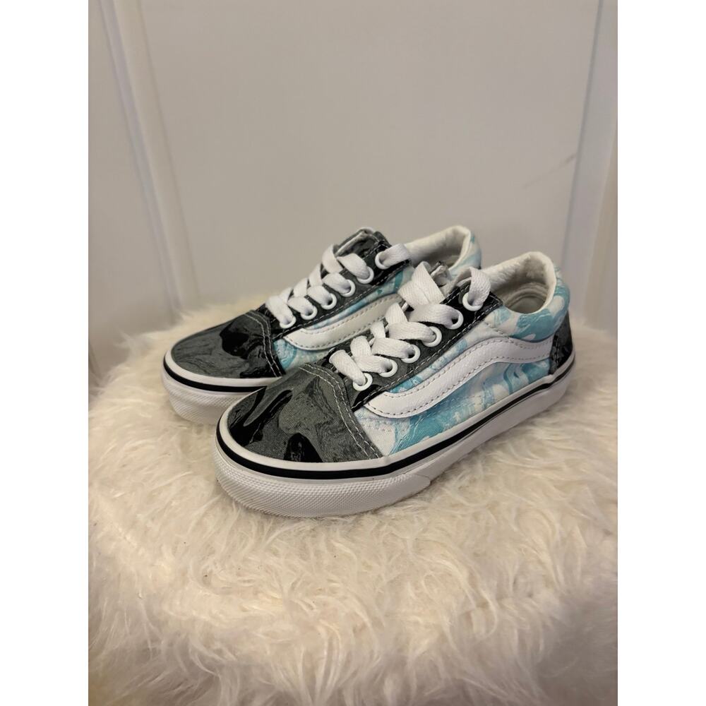 Vans Old Skool sneakers in Marble Black/Grey size 11 Kids